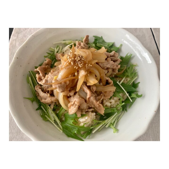 簡単 豚バラ肉でカフェランチ風豚丼 レシピ 作り方 By kaho 楽天レシピ 簡単 豚バラ肉でカフェランチ風豚丼 レシピ 作り方 By kaho 楽天レシピ